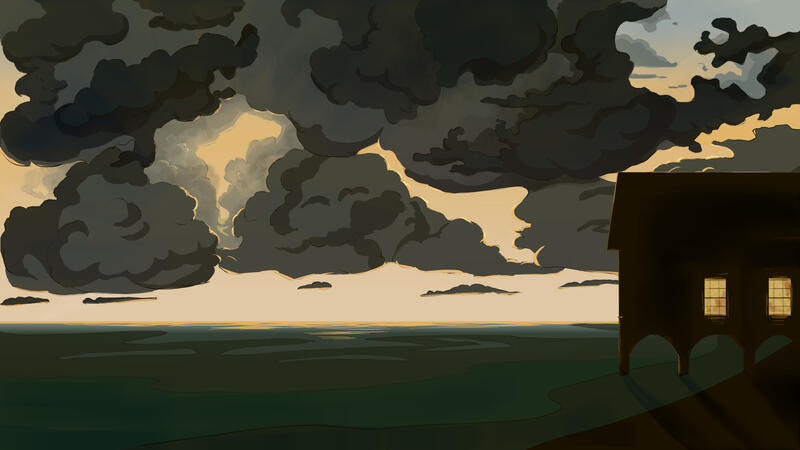 Weather the Storm - frame from cutscene