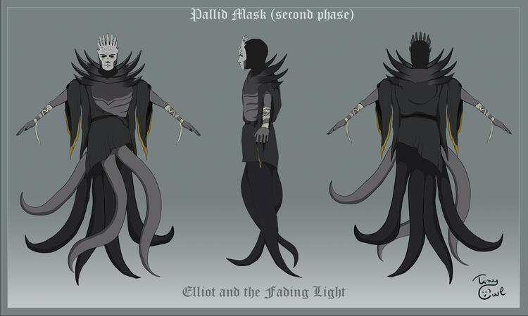 Pallid Mask - Boss Concept Art (2nd phase)
