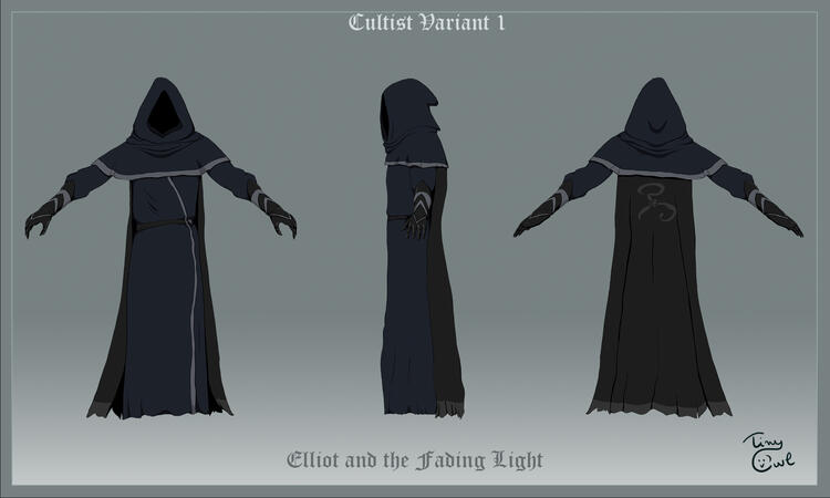 Cultist - Enemy Concept Art